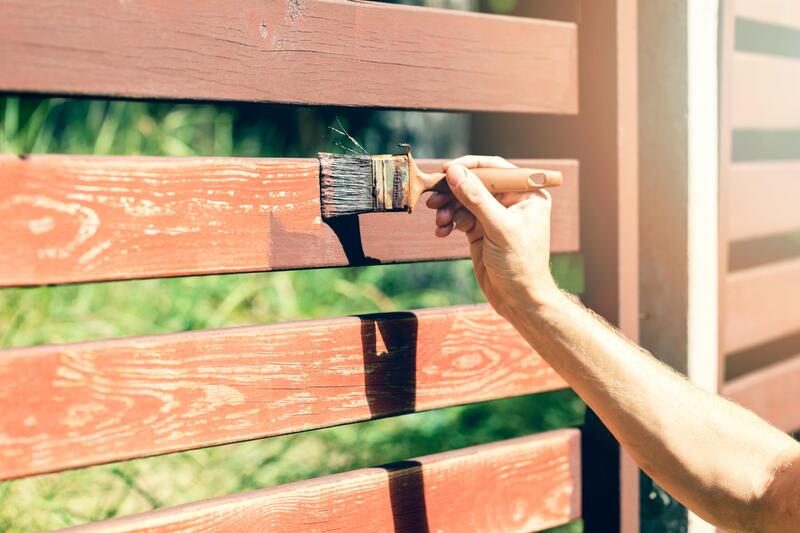 affordable fence painting service 